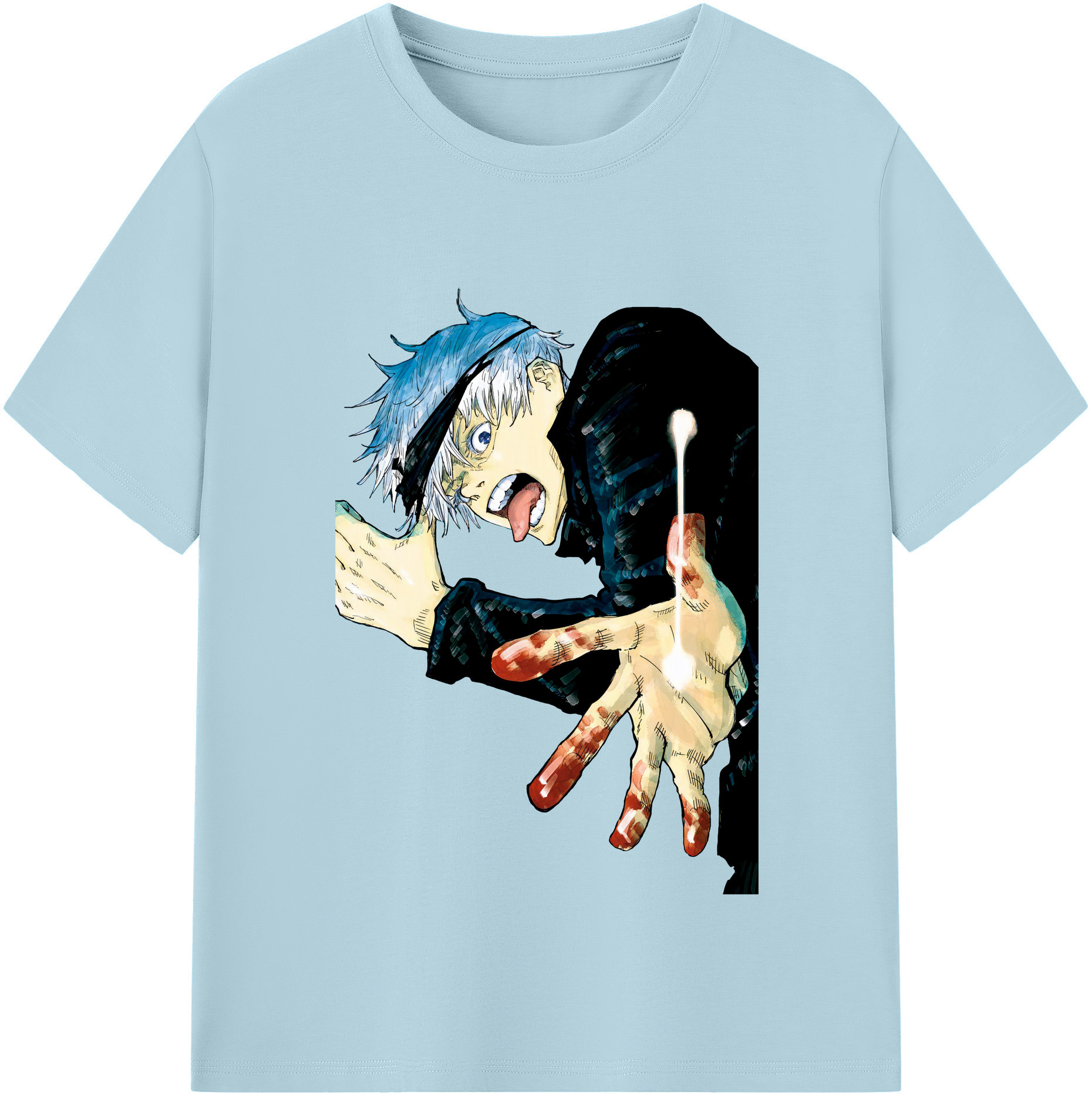 （画像用） 呪術廻戦 Jujutsu Kaisen 綿100％半袖Tシャツ（フロントプリント）